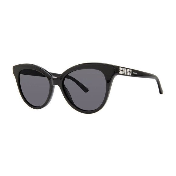 Vera Wang Anya Sunglasses Sun Glasses Black Authentic New 55mm Women